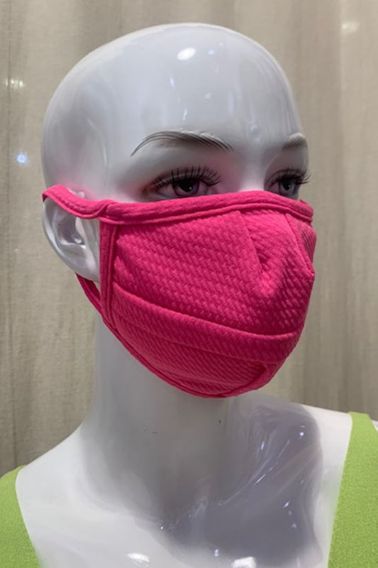 Neon Face Mask (Pink)