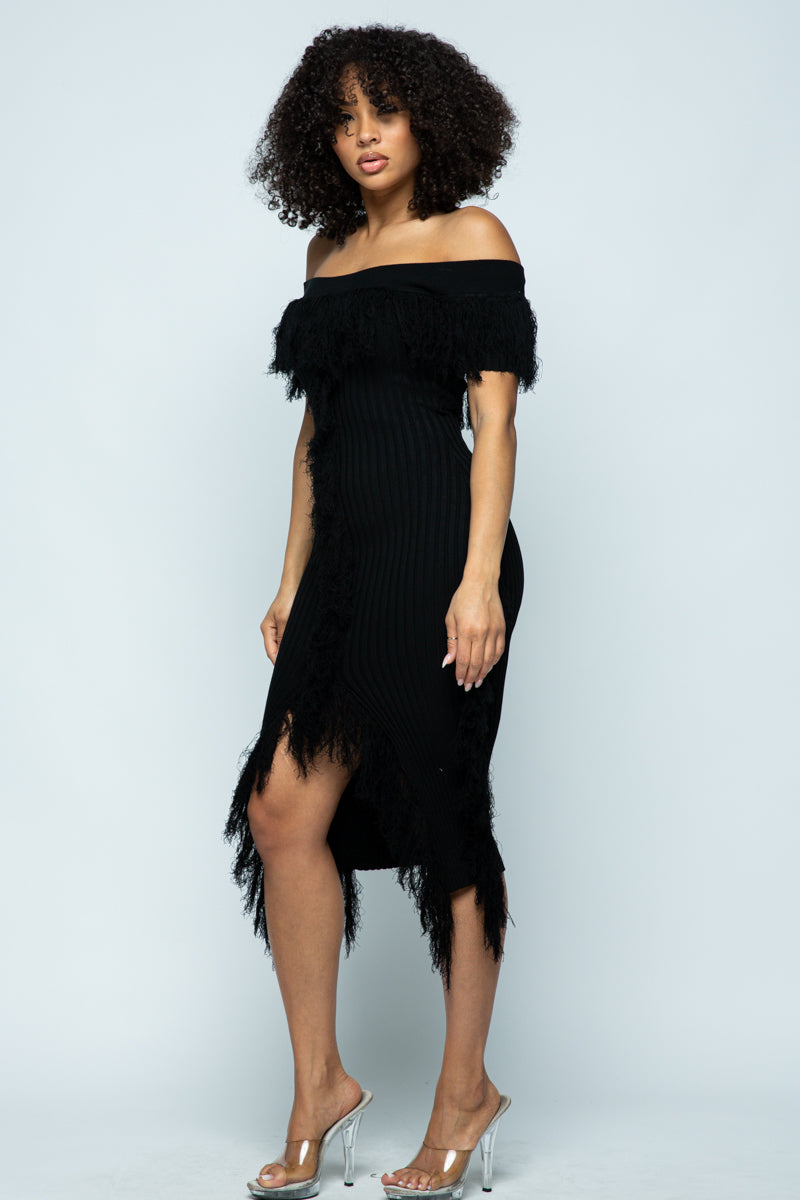 Good Mood Fringe Dress