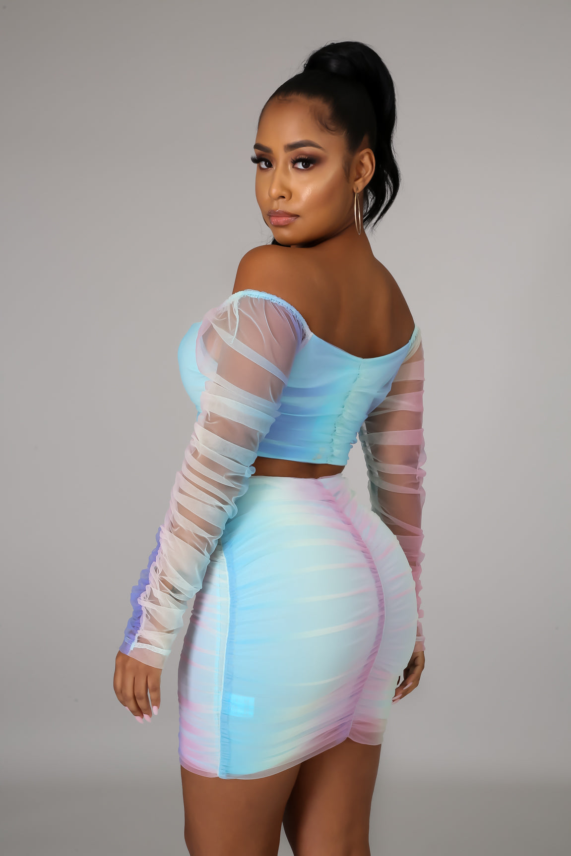 Cotton Candy Skirt Set