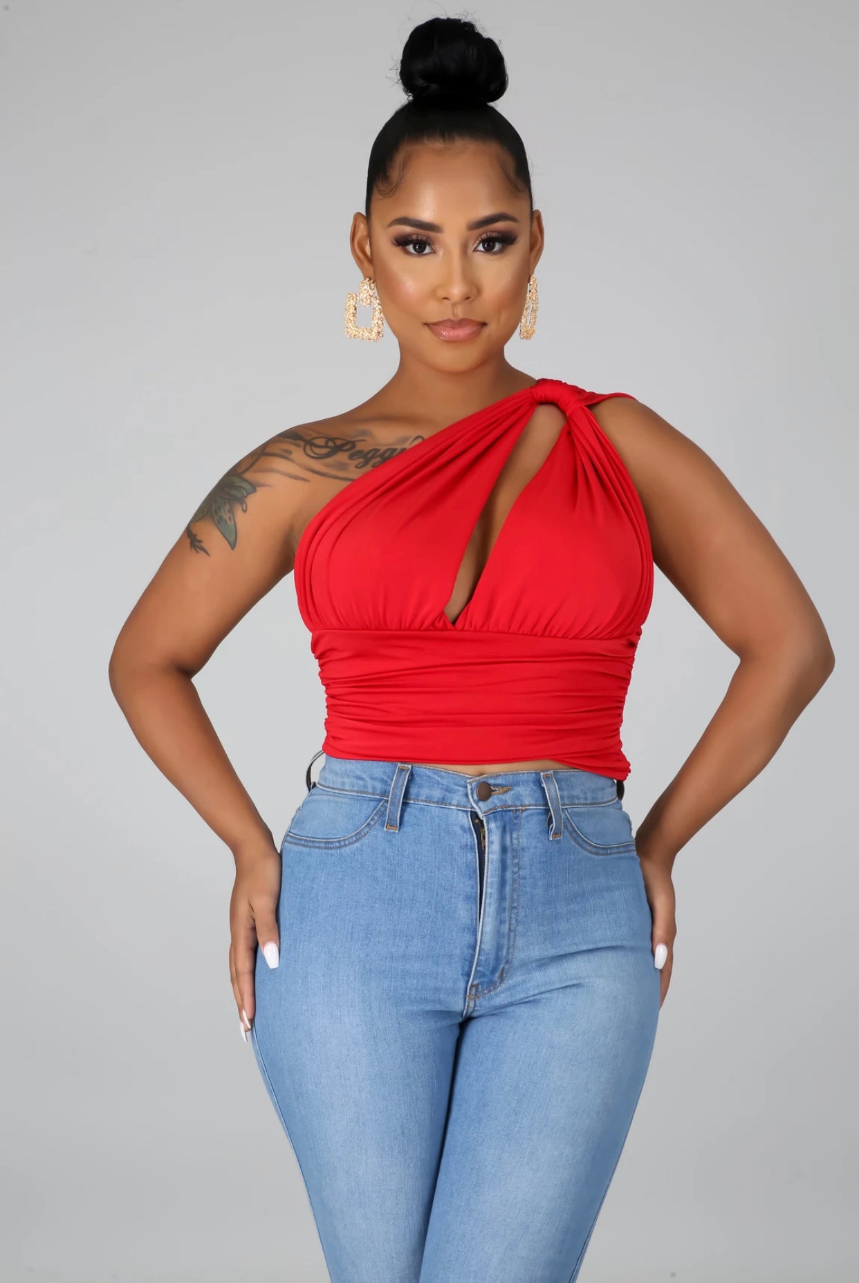 Noelle Top (Red)