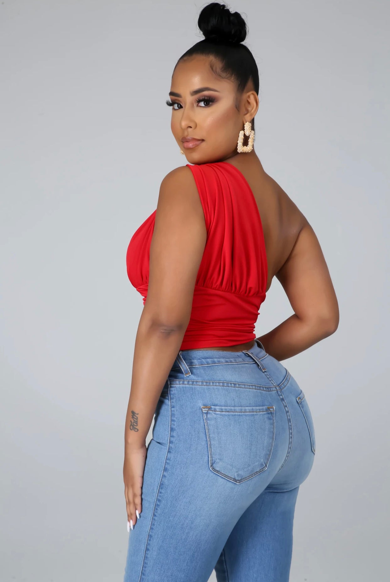 Noelle Top (Red)