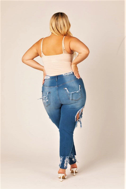 Destroyed Jeans (Plus)