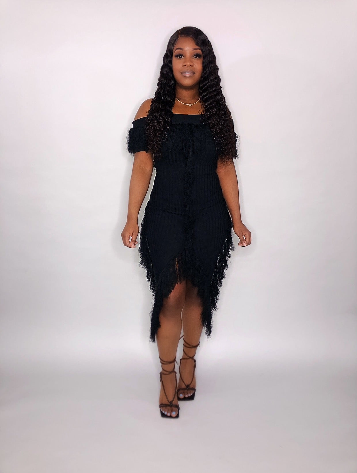 Good Mood Fringe Dress