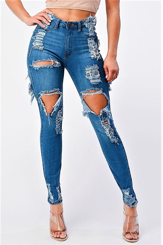 Destroyed Jeans