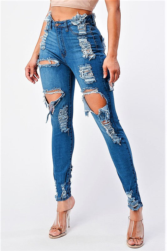 Destroyed Jeans