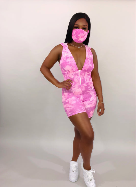 Mask Off Romper