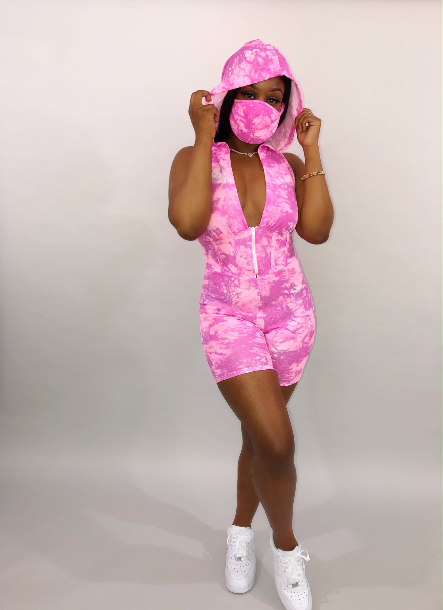 Mask Off Romper