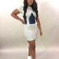 Demi Mini Dress (Gray)