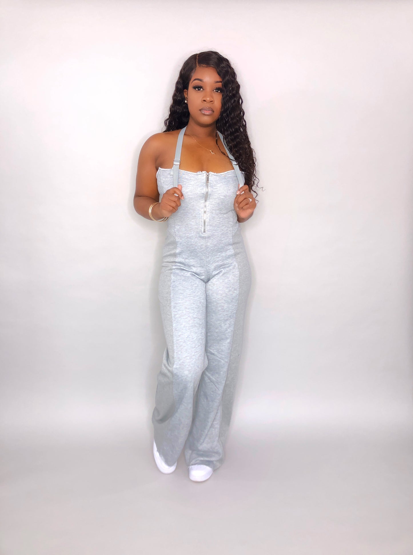 Destiny Jumpsuit (Gray)