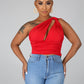 Noelle Top (Red)
