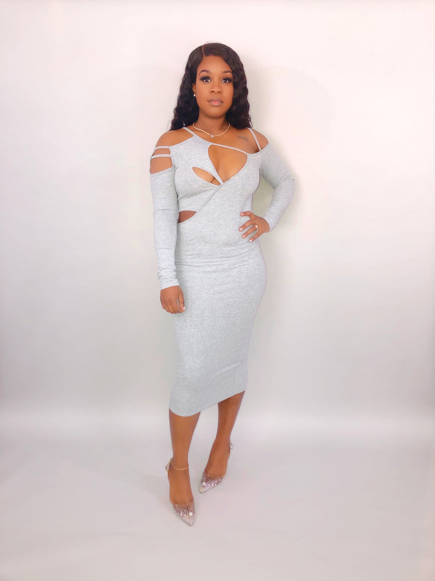Crossroads Dress (Heather Gray)