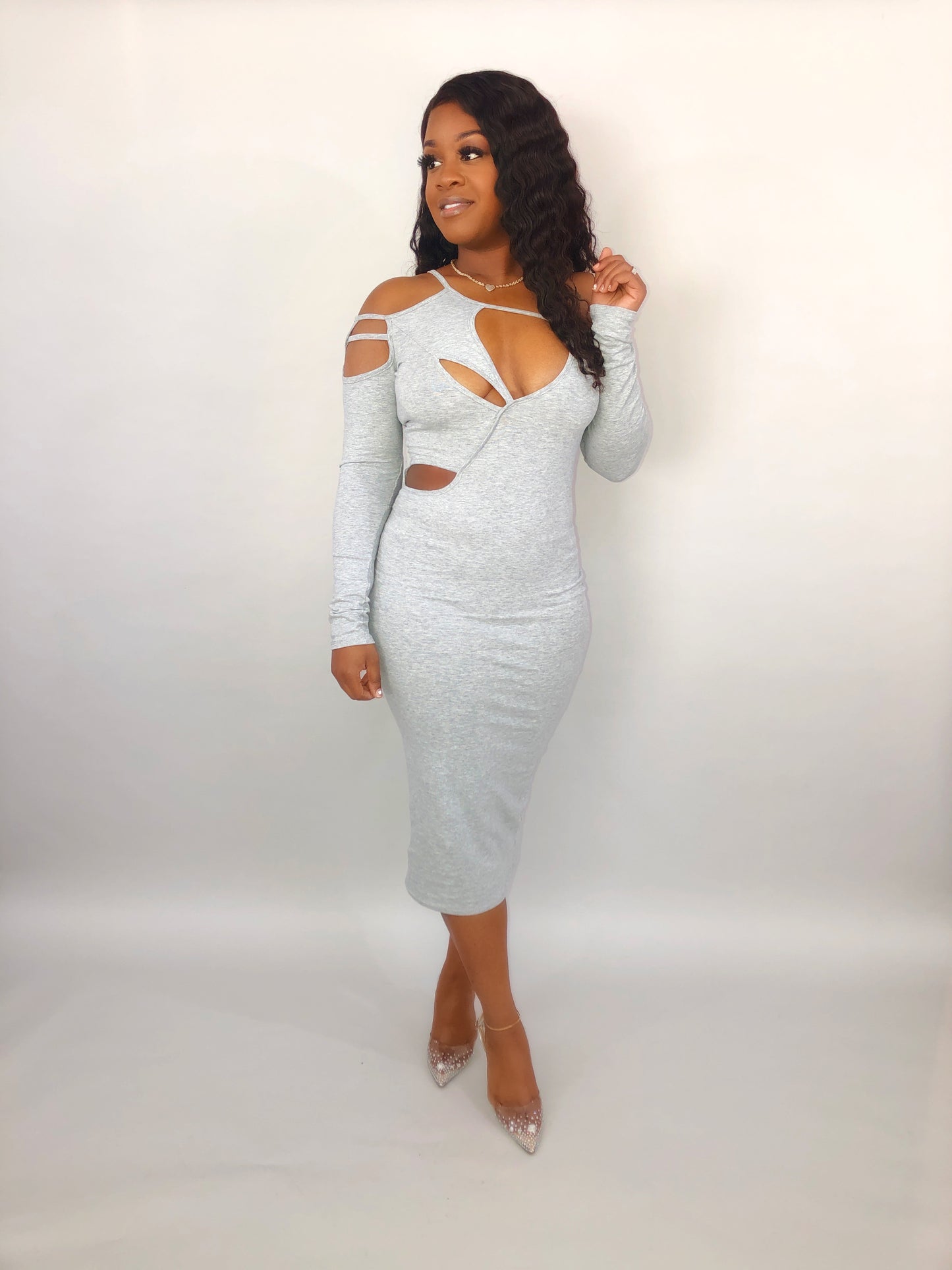 Crossroads Dress (Heather Gray)