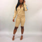 So Sporty Shorts Set (Tan)