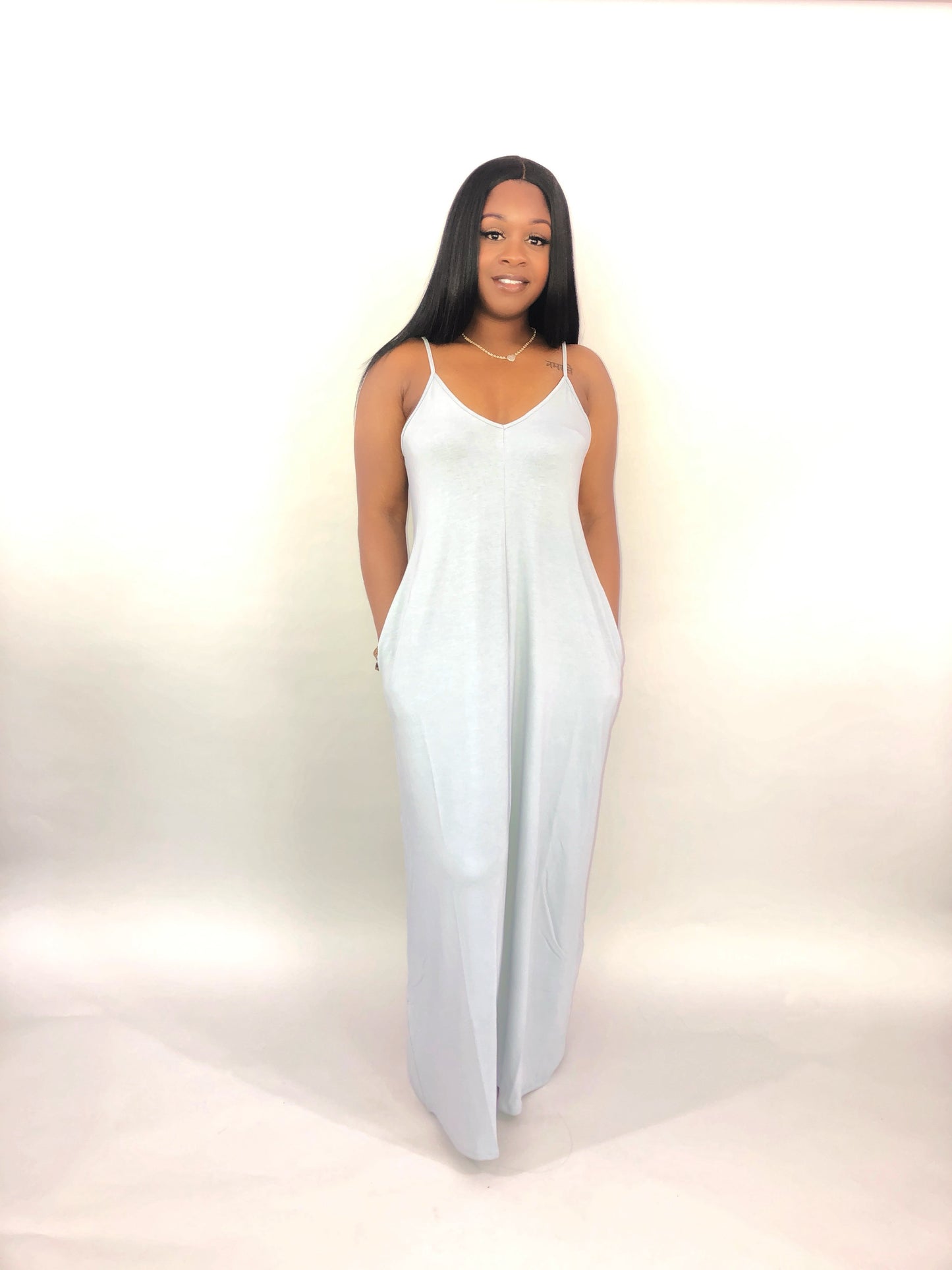 Madison Dress (Light Grey)