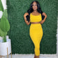 Buckled Up Skirt Set